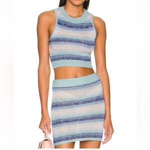 Lovers and Friends Sunset Crop Sweater and Skirt Set